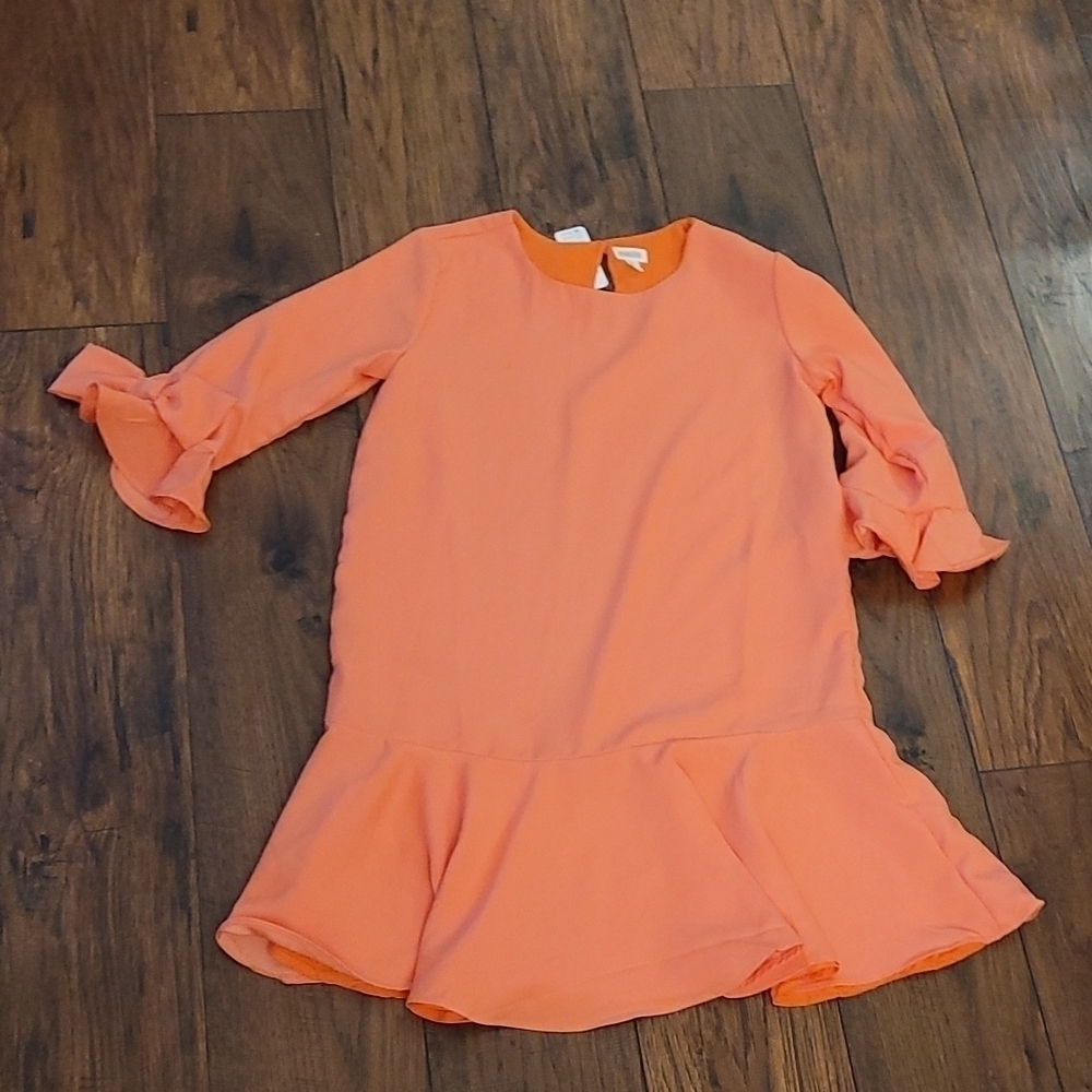 Gymboree sz 12 peach new with tags dress Easter K54